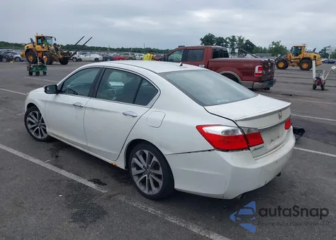 2013 Honda Accord Sport z USA, uszkodzony, nr VIN 1HGCR2F59DA086198